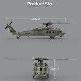 YUXIANG F09V UH-60 Black Hawk 1/47 2.4G 6CH Brushless RC Helicopter Model (RTF)