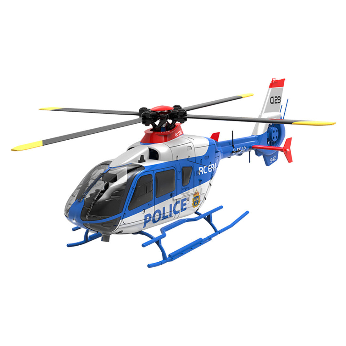 RC ERA C123 1/36 EC135 2.4G 6CH Single-Rotor Gyroscopic RC Helicopter Model