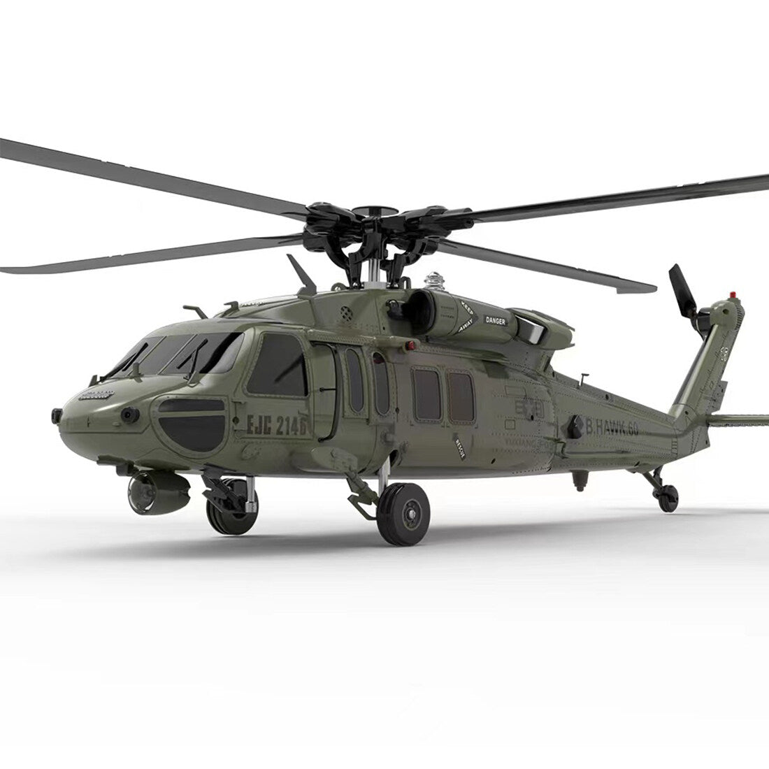 YUXIANG F09V UH-60 Black Hawk 1/47 2.4G 6CH Brushless RC Helicopter Model (RTF)