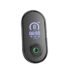 Black HE-M008 CES ear-clip sleep support device with digital display and green illuminated control button