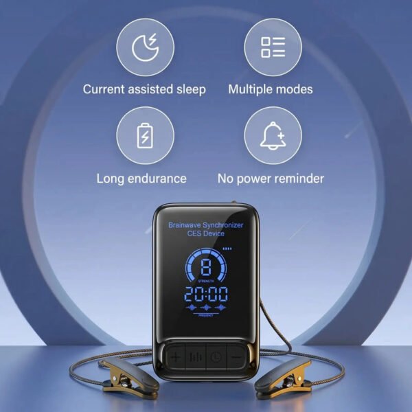 CES ear-clip sleep support device features including multiple modes, long battery life and low-power reminder
