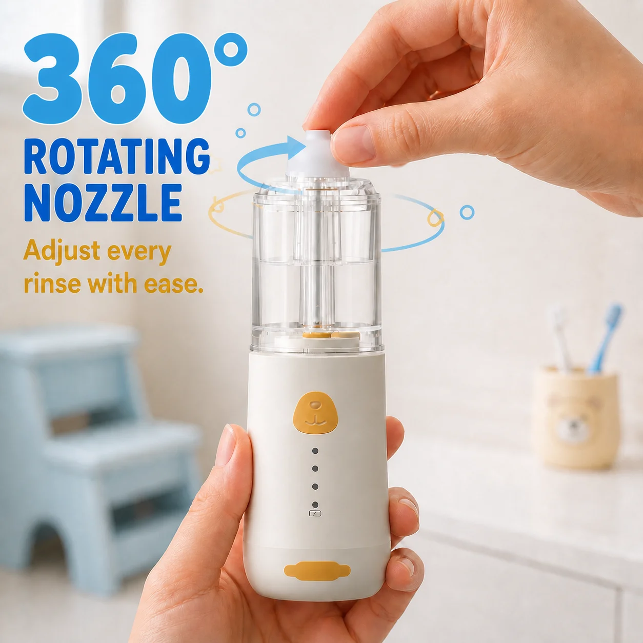Electric nasal care device mode controls
