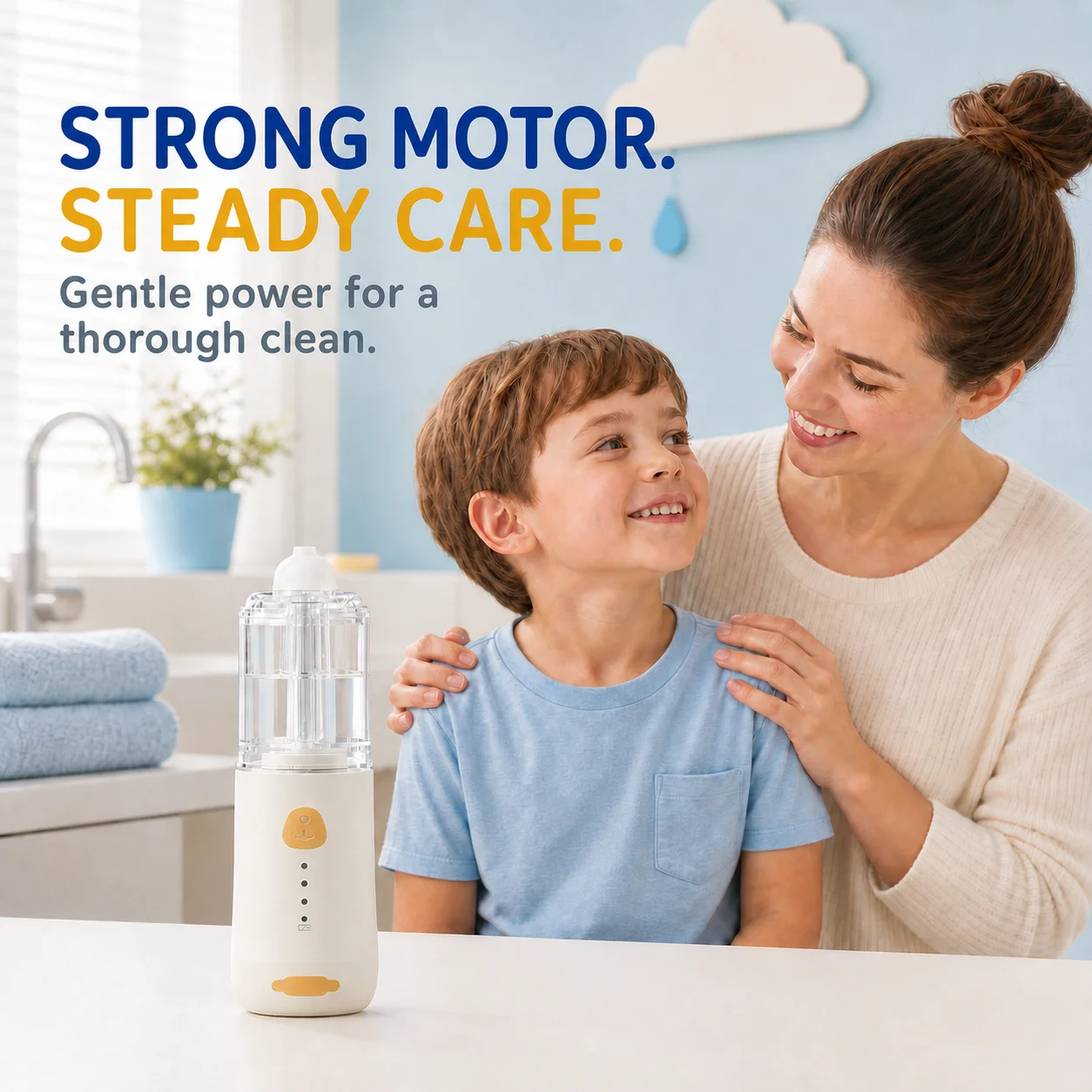 Electric nasal aspirator product information and nozzle options