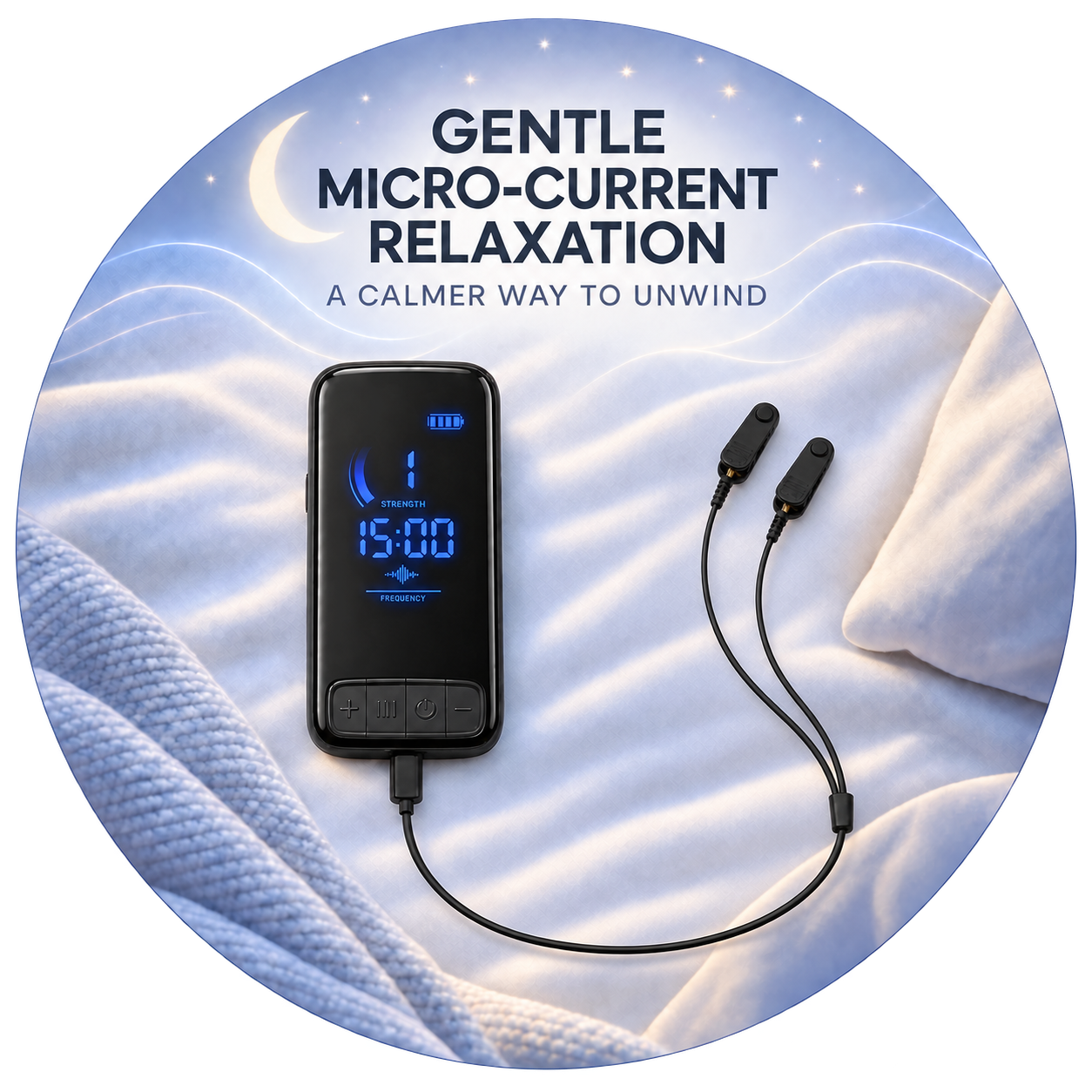 Gentle micro-current relaxation